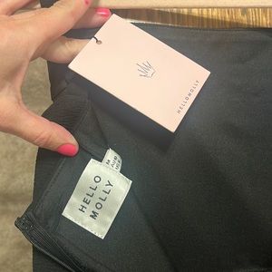 Hello Molly pencil dress black size 6